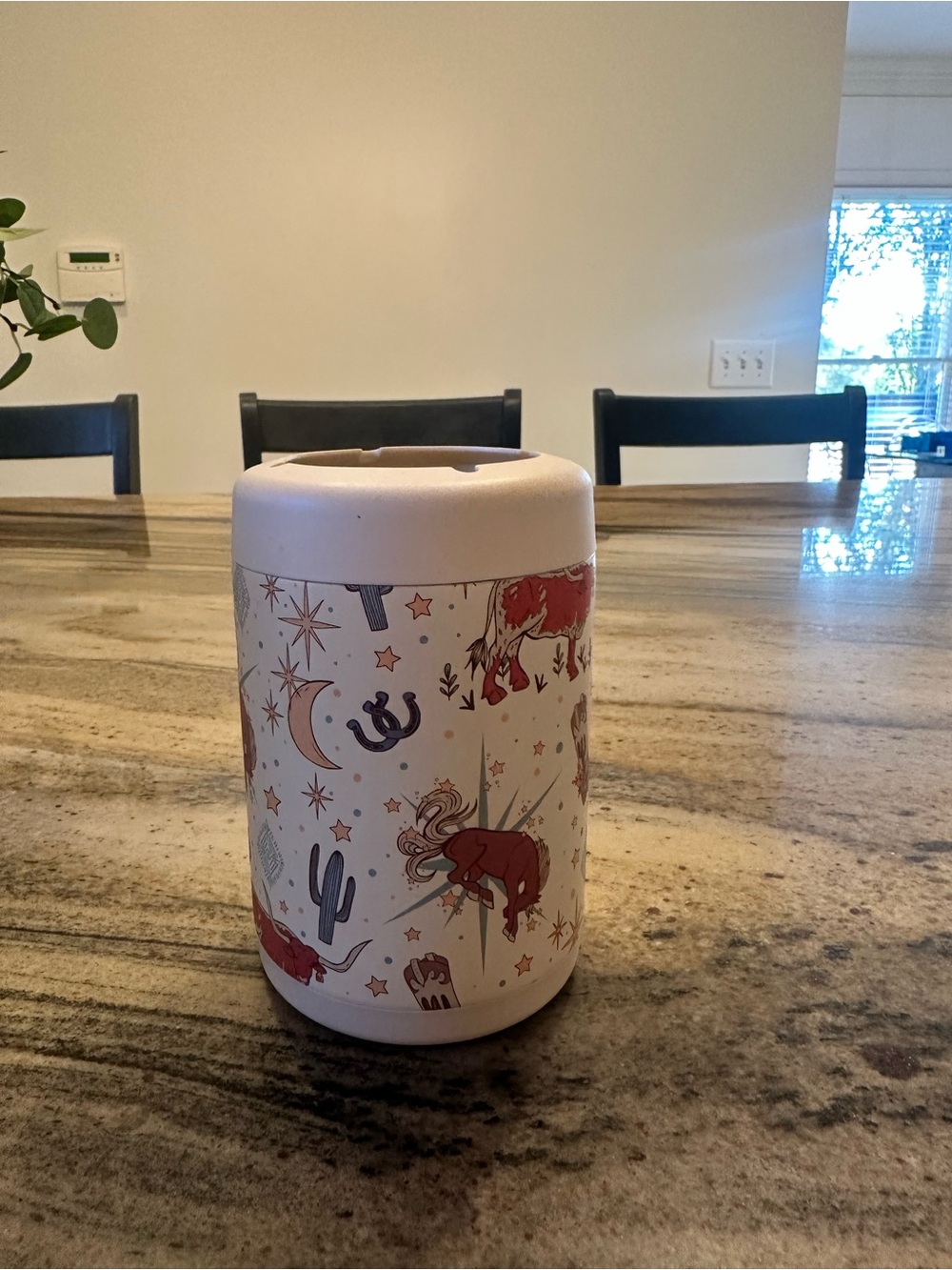 Western rodeo can cooler  - HydroJug